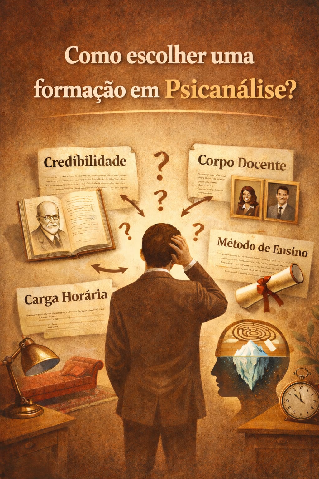 como escolher uma formação em psicnalise